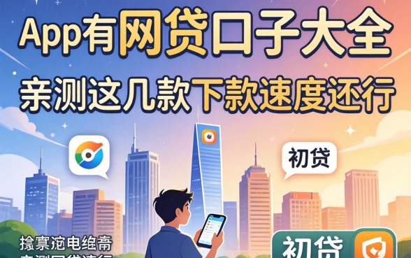 揭秘哪个app有网贷口子大全，亲测这几款下款速度还行