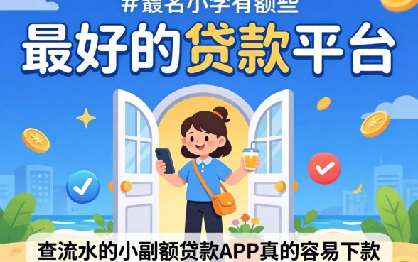 门槛底最好的贷款平台有哪些,不查流水的小额度贷款app真的容易下款吗