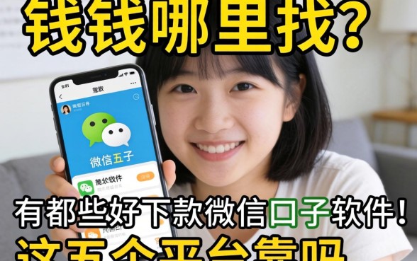 急需用钱哪里找?有哪些好下款的微信口子软件?这五个平台靠谱吗?