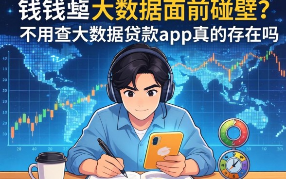 急需用钱却在大数据面前碰壁？不用查大数据的贷款app真的存在吗？有哪些靠谱平台值得信赖？