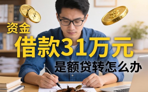急需资金周转怎么办？借款31万元是否可行？深度解析大额贷款的那些坑与路