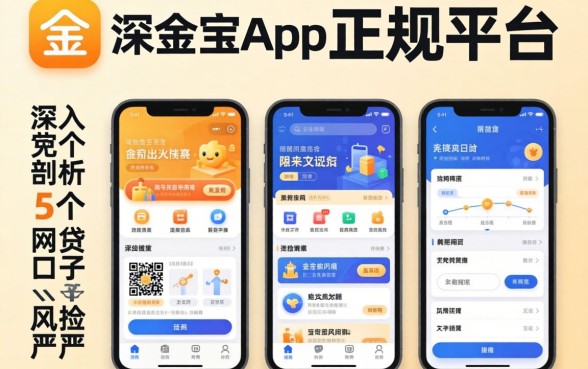类似信金宝app一样的正规平台，深入剖析5个网贷口子风控不严的软件