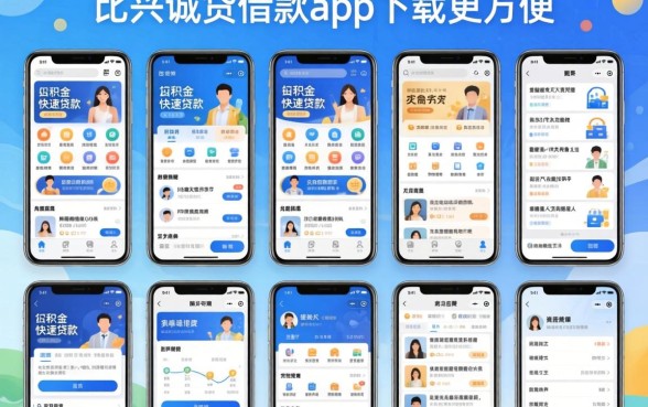 我试了十几个平台,发现比兴诚贷借款app下载更方便的公积金快速贷款app竟然是这个