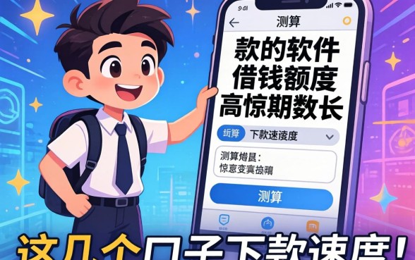 实测什么软件借钱额度高期数长，这几个口子下款速度惊人
