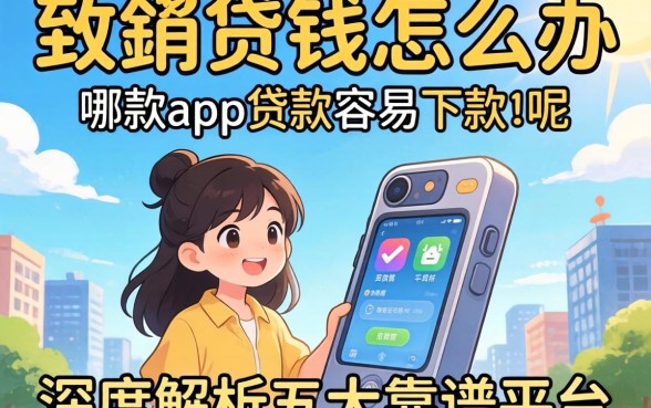 急需用钱怎么办？哪款app贷款容易下款呢？深度解析五大靠谱平台