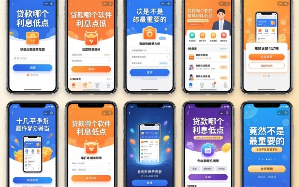我试了十几个平台,发现贷款哪个软件利息低点竟然不是最重要的