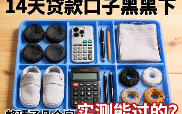 揭秘14天贷款口子黑户下，整理了几个实测能过的