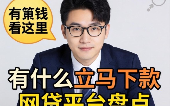 急需用钱看这里：有什么立马下款的网贷平台盘点