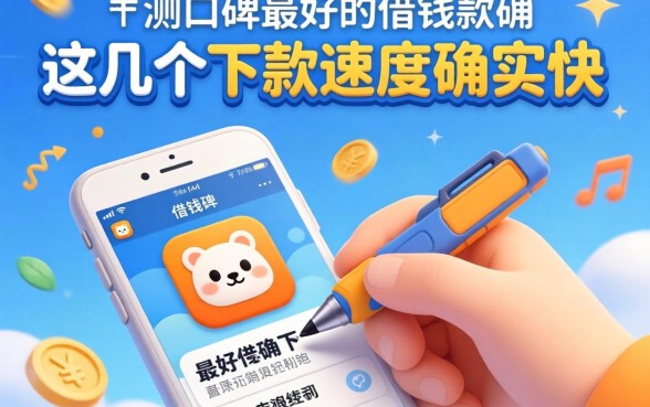 实测口碑最好的借钱软件：这几个下款速度确实快