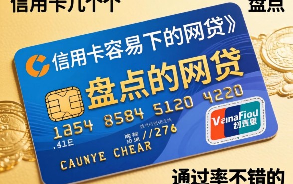 有信用卡容易下的网贷有哪些？盘点几个通过率不错的口子