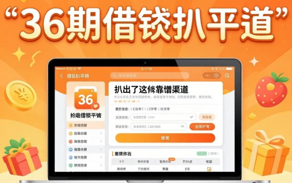 能分36期的借钱软件，我扒出了这几个靠谱渠道
