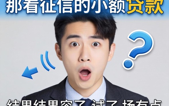 我在2026年试了那些不看征信的小额贷款，结果有点意外