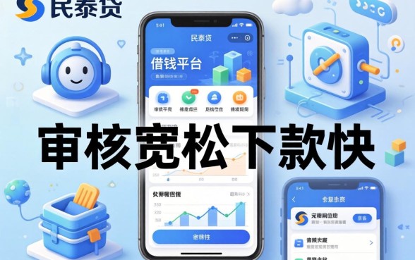 盘点几个像民泰贷的借钱平台,审核宽松下款快
