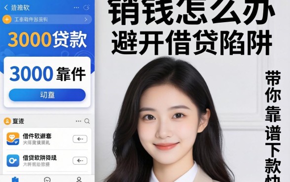 急需用钱怎么办？哪些3000贷款的软件靠谱且下款快？带你避开借贷陷阱