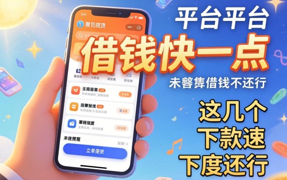 实测有哪些平台借钱快一点的软件，这几个下款速度还行