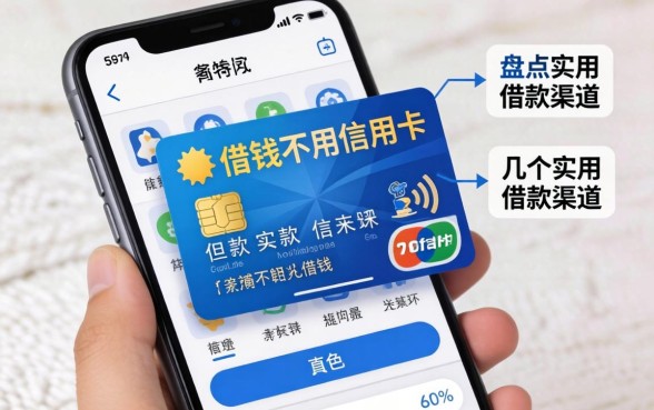 手机怎么借钱不用信用卡？盘点几个实用的借款渠道