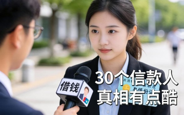 那里不用身份证能借钱?我采访了30个借款人,真相有点残酷