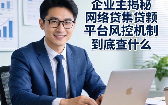 小企业主揭秘：网络小额贷款平台的风控机制到底查什么