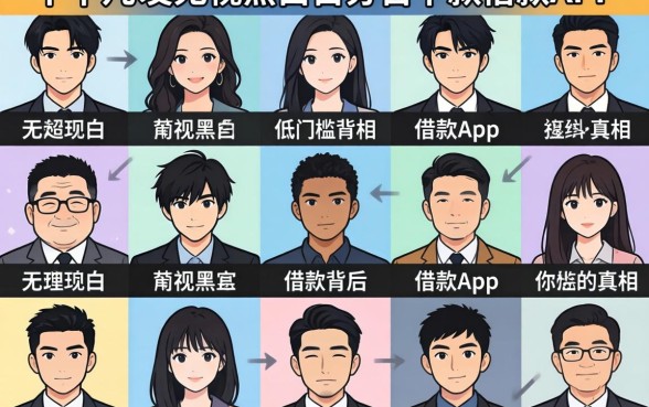 我试了十几个所谓无视黑白百分百下款的借款app，发现低门槛背后的真相和你想的不一样