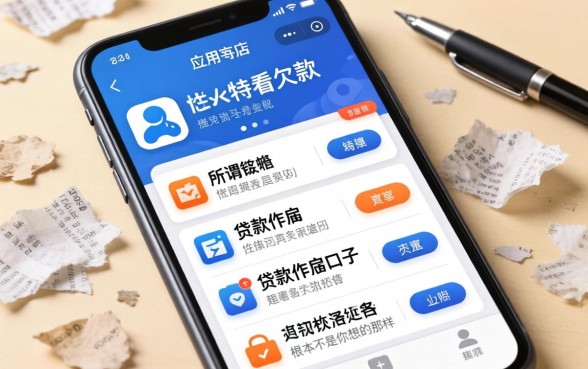 我翻烂了应用商店，发现那些所谓不看欠款的贷款软件口子，根本不是你想的那样