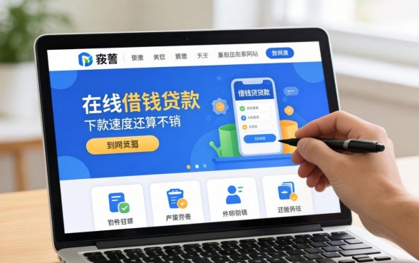 盘点几个靠谱的在线借钱贷款网站，下款速度还算不错