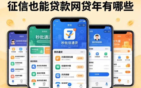 黑征信也能贷款的网贷2026年有哪些呢，详细阐述五个秒批通过的网贷软件