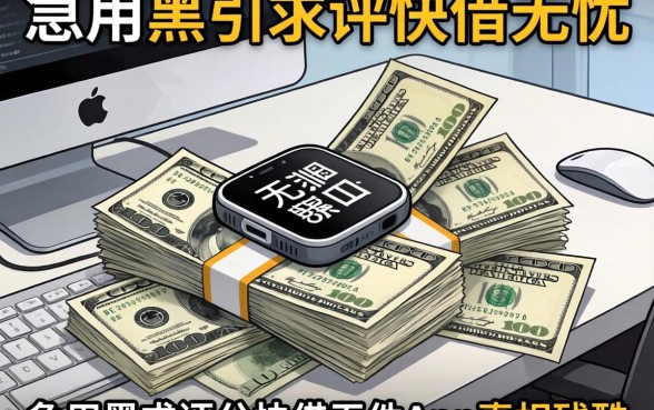 我翻遍了2026无视黑白软件，发现急用不求评分快借无忧的app真相很残酷