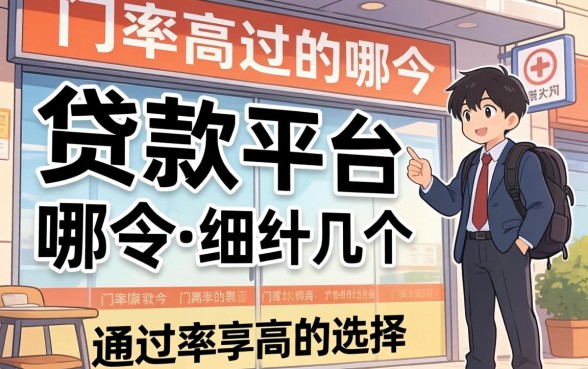 门槛最底的贷款平台是哪个？细数几个通过率高的选择
