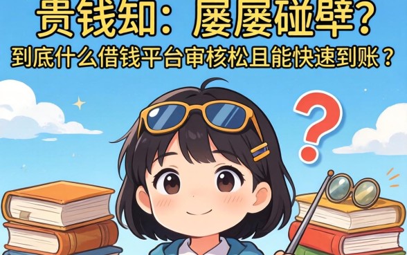 急需用钱却屡屡碰壁？到底什么借钱平台审核松且能快速到账？