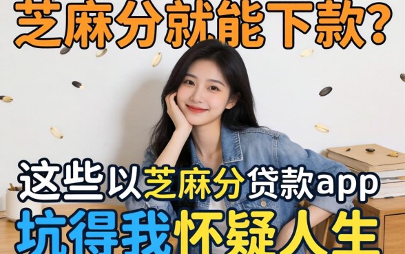 靠芝麻分就能下款？这些以芝麻分贷款的app坑得我怀疑人生