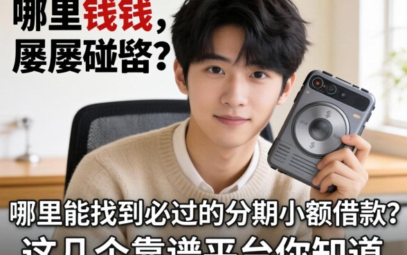 急需用钱却屡屡碰壁?哪里能找到必过的分期小额借款?这几个靠谱平台你知道吗?