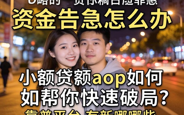 深夜资金告急怎么办？小额贷款aop如何帮你快速破局？靠谱平台有哪些？