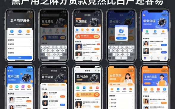 我试了十几个平台,发现黑户用芝麻分贷款竟然比白户还容易