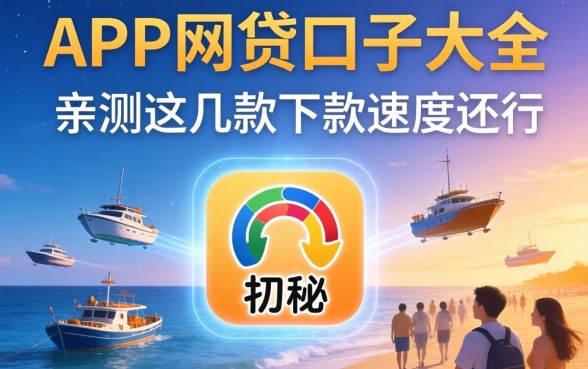 揭秘哪个app有网贷口子大全，亲测这几款下款速度还行