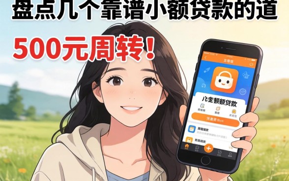急需500元周转？盘点几个靠谱的小额贷款app