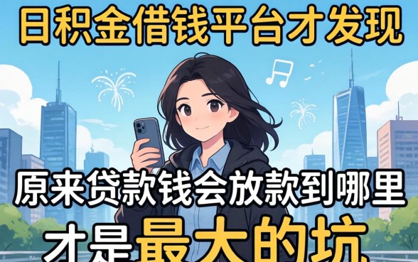 我查了公积金借钱平台才发现，原来贷款钱会放款到哪里才是最大的坑