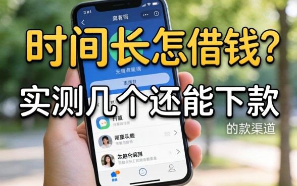 手机号时间不长怎么借钱？实测几个还能下款的渠道