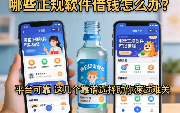 急需用钱怎么办？哪些正规软件可以借钱的平台可靠？这几个靠谱选择助你渡过难关