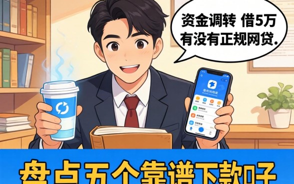 急需资金周转?有没有能借5万正规网贷的软件?盘点五个靠谱下款口子