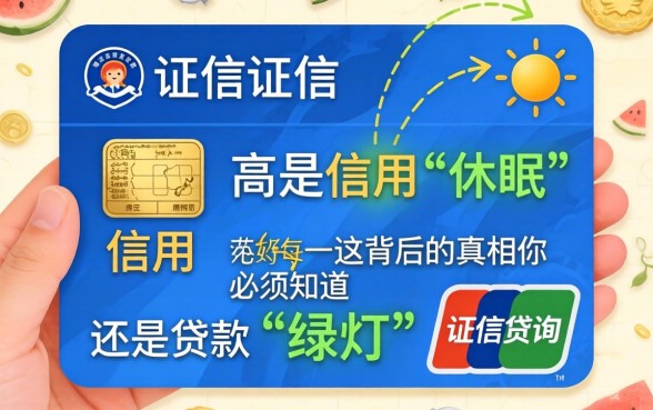 征信一年没有查询记录好吗？是信用“休眠”还是贷款“绿灯”？这背后的真相你必须知道
