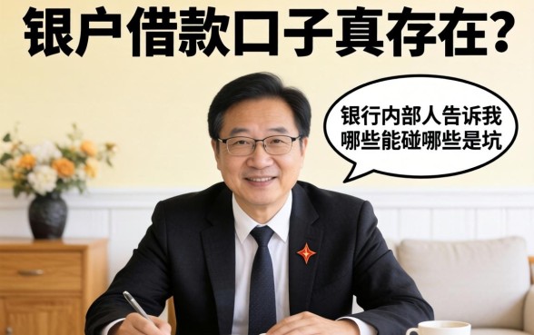 黑户借款口子真存在？银行内部人告诉你哪些能碰哪些是坑