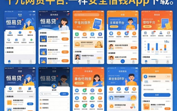 我试了十几个网贷平台,发现类似恒易贷借款app下载一样安全的借钱平台根本不存在