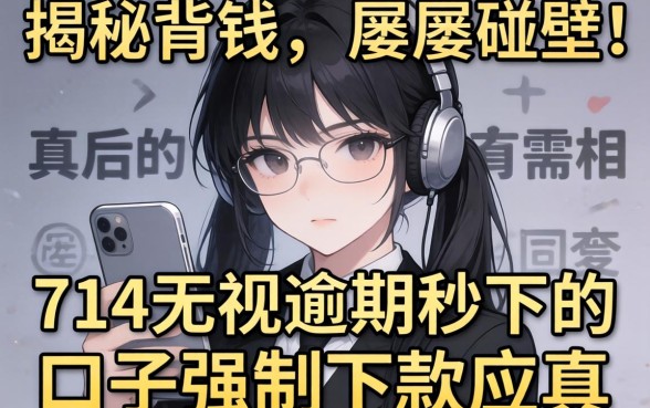 急需用钱却屡屡碰壁?揭秘714无视逾期秒下的口子强制下款口子背后的真相与应对之道