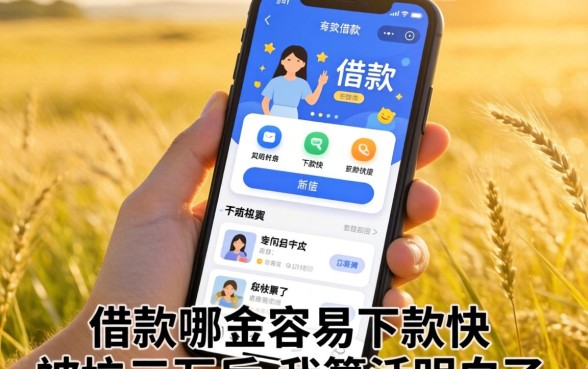 手机借款app哪个容易下款快？被坑三万后我算活明白了