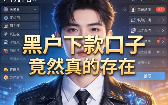 我试了十几个平台,发现黑户下款口子竟然真的存在
