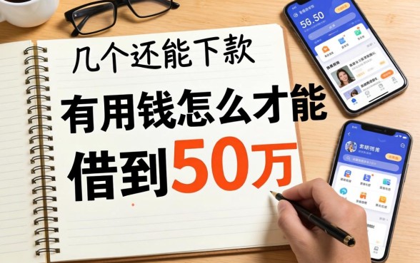 急用钱怎么才能借到50万?整理了几个还能下款的渠道