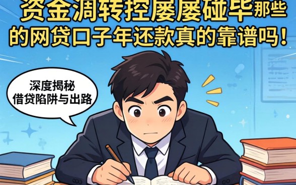 急需资金周转却屡屡碰壁？那些号称不风控的网贷口子2026年还款真的靠谱吗？深度揭秘借贷陷阱与出路