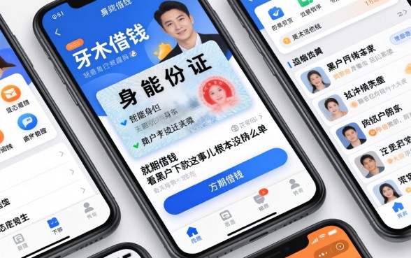 我试了几个用身份证就能借钱的软件，发现不看黑户下款这事儿根本没那么简单