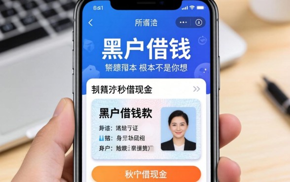 我试了市面上所谓的黑户借钱软件，发现手机身份证秒借现金的app根本不是你想的那样