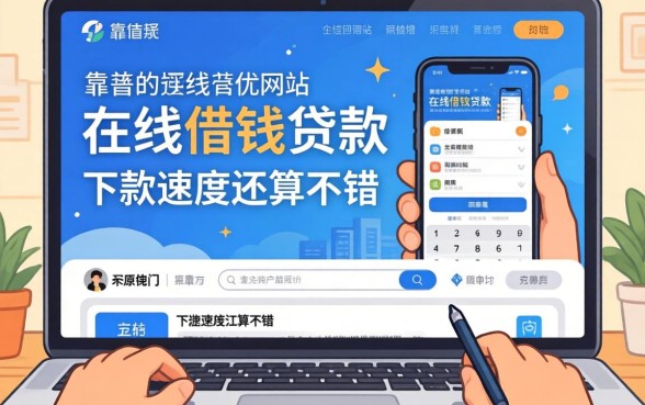 盘点几个靠谱的在线借钱贷款网站，下款速度还算不错